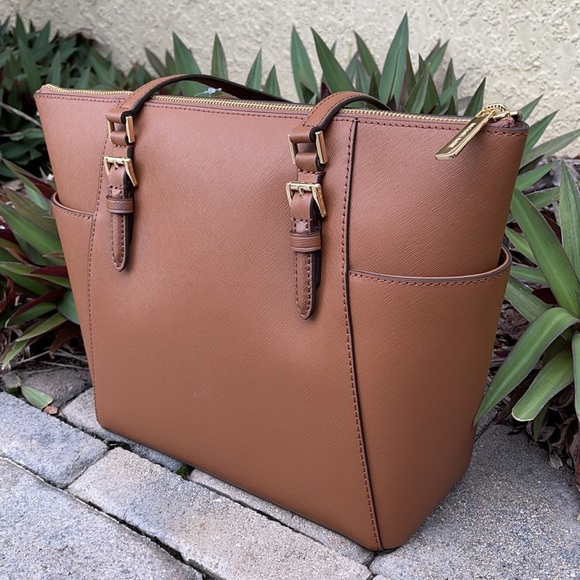 Michael Kors Large Charlotte Top Zip Tote Leather - Picture 11 of 16